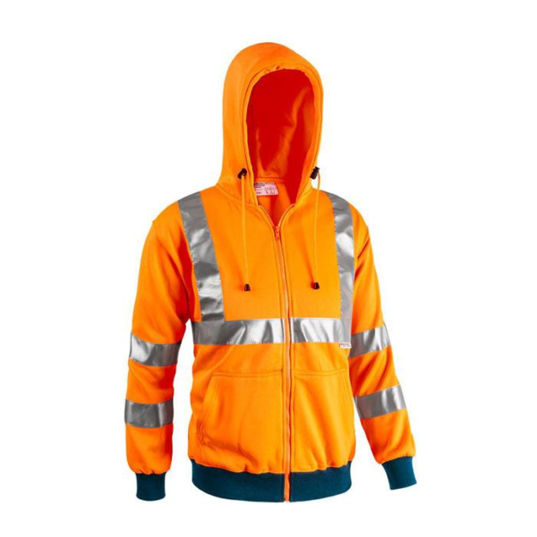 Felpa da lavoro full zip con cappuccio 7680 Socim