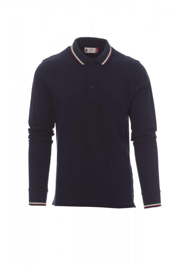 Polo unisex manica lunga Aviazione - immagine 6