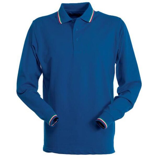 Polo unisex manica lunga Aviazione - immagine 2
