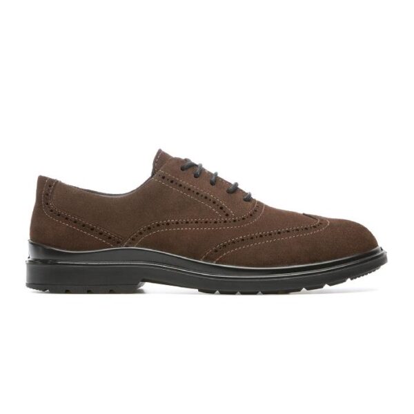 Calzatura da lavoro English Suede Brown 01 SRC