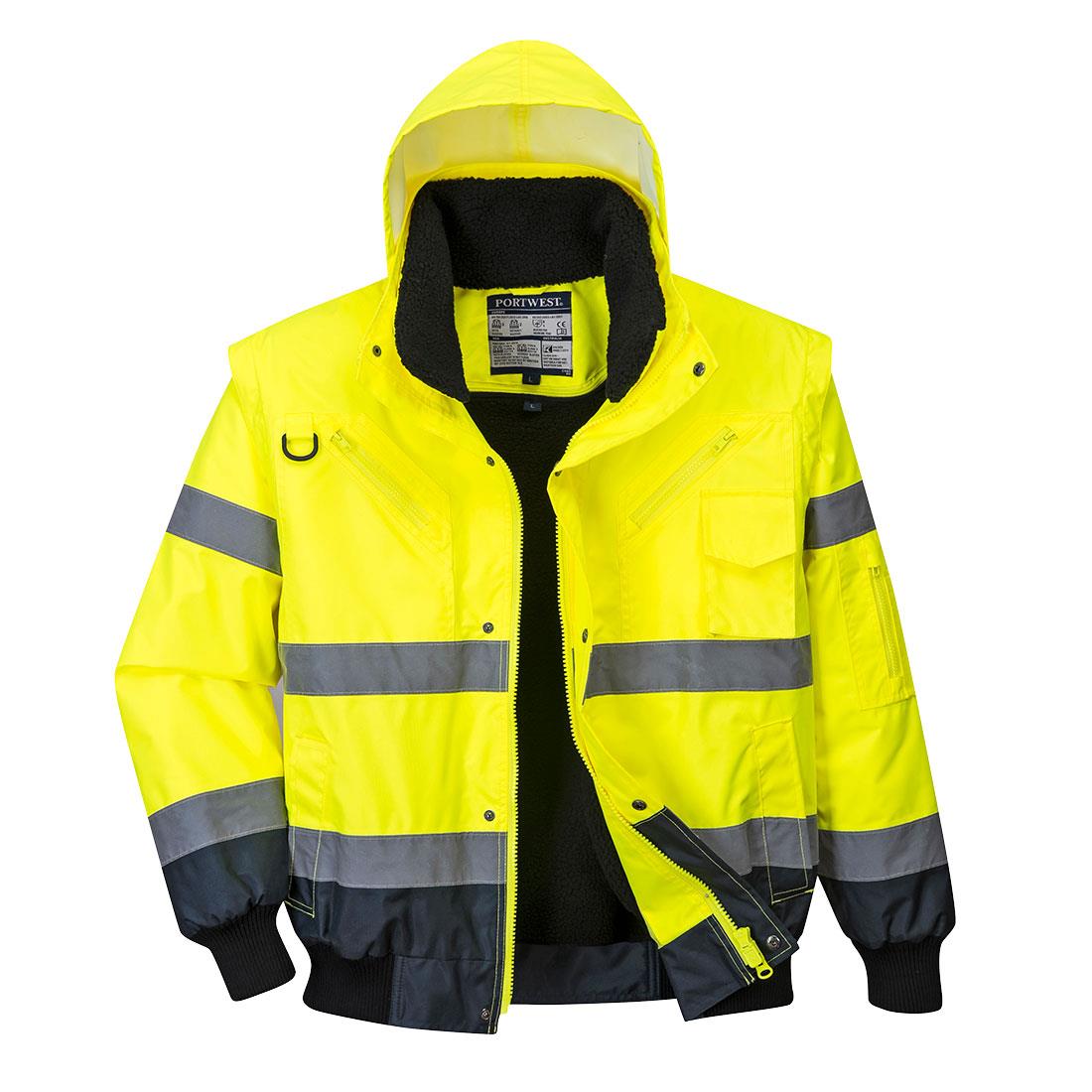 Bomber Bicolore Hi-Vis C465 - immagine 5
