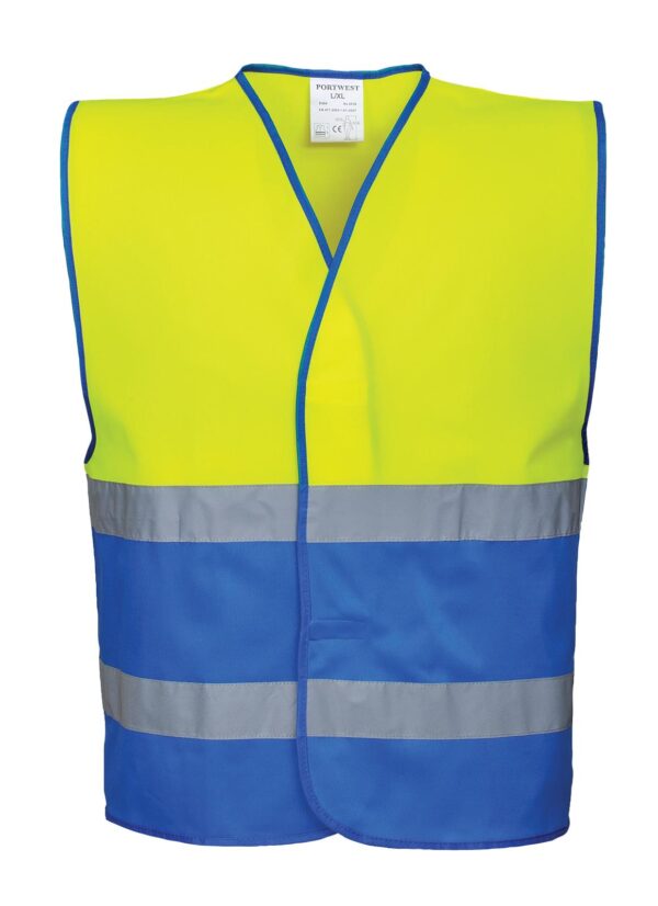 Gilet bicolore alta visibilità C484 - immagine 3