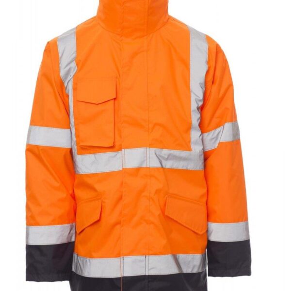 Parka triplo da lavoro alta visibilità Dockyard