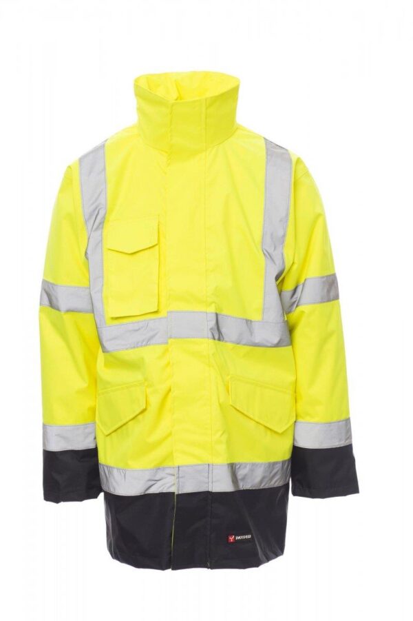 Parka triplo da lavoro alta visibilità Dockyard - immagine 2