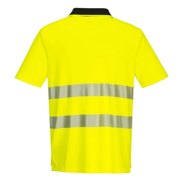 Polo da lavoro alta visibilità DX412 S/S - immagine 4