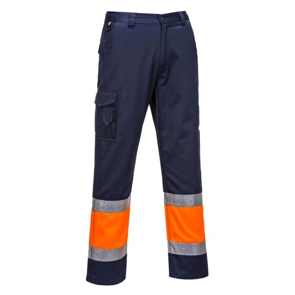 Pantalone combat bicolore alta visibilità E049