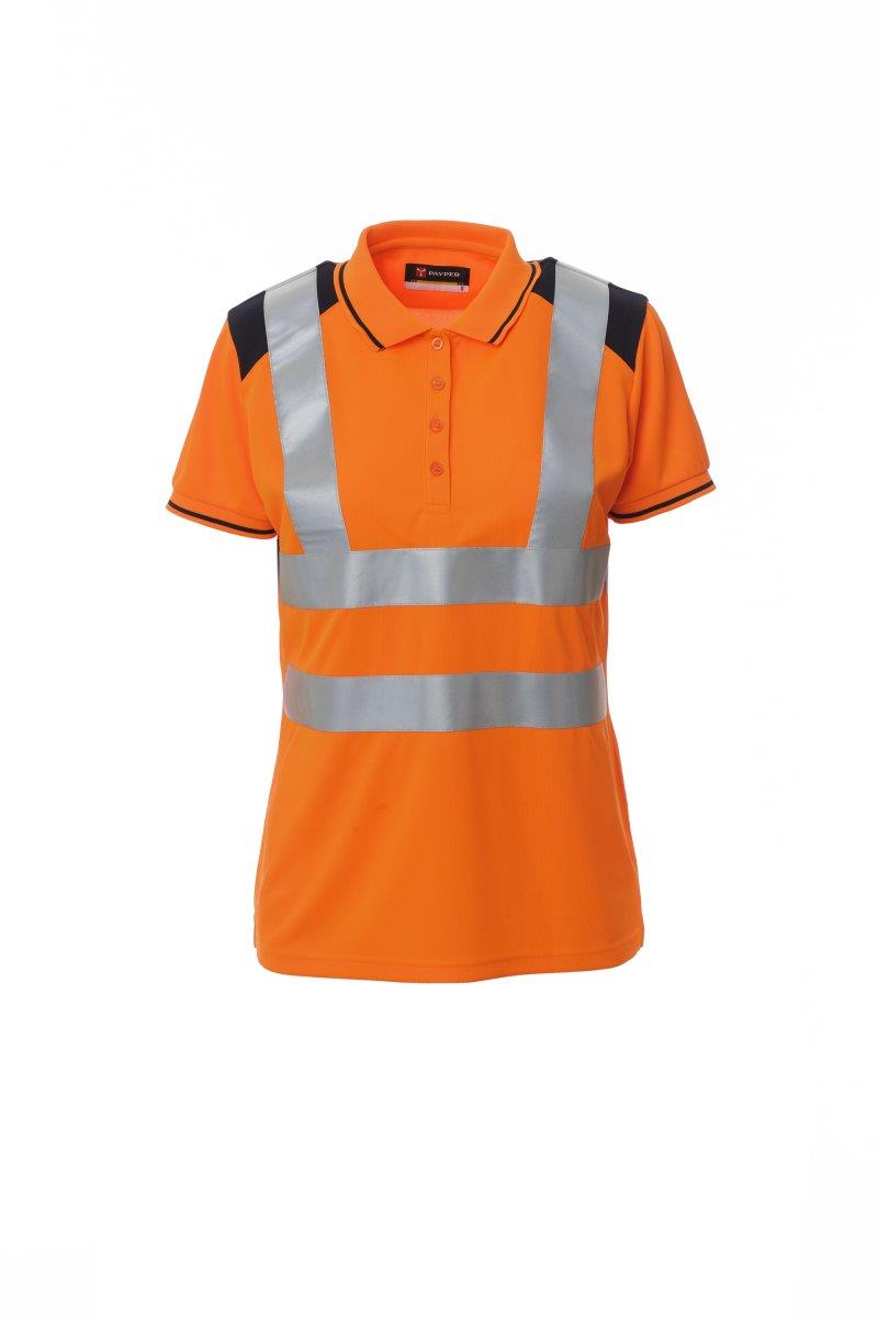 Polo manica corta da lavoro alta visibilità Guard+ Lady - immagine 2