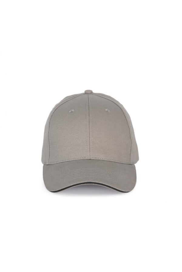 Cappellino con visiera sandwich KP185 - immagine 3