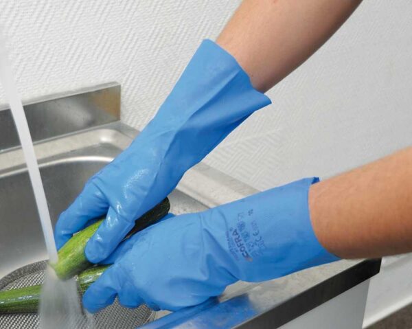 Guanto in nitrile Properhand CAT. lll Confezione da 12 paia - immagine 2
