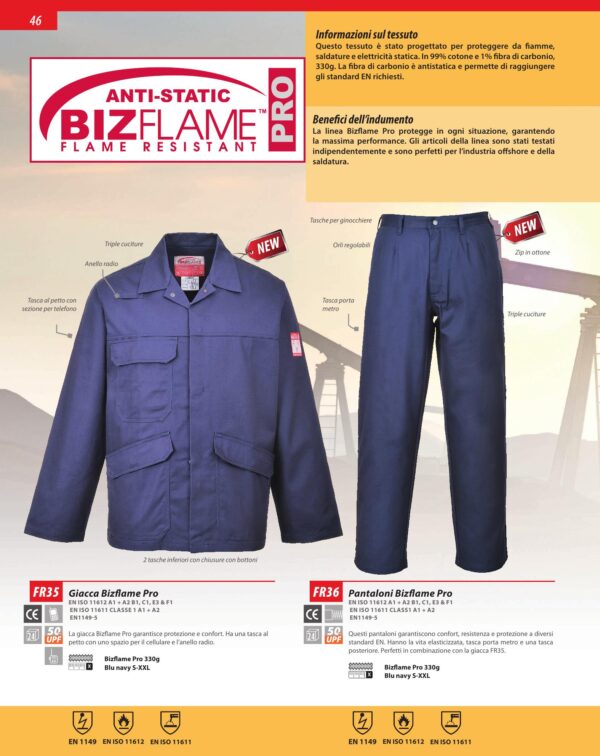 Giacca Bizflame Pro FR35 - immagine 3