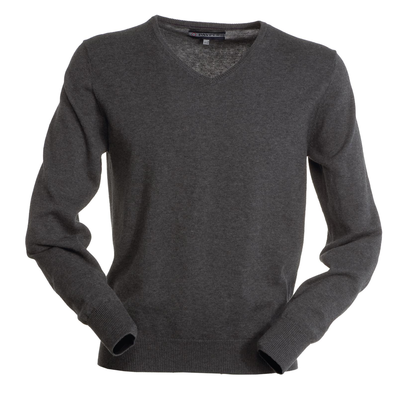 Maglione uomo con collo a V Business - immagine 4