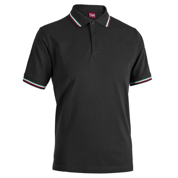 Polo tricolore da lavoro manica corta Cortez Sport - immagine 3