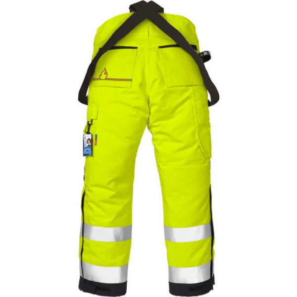 Pantaloni invernali da lavoro Flamestat hight vis Classe 2 2085 ATHS - immagine 3
