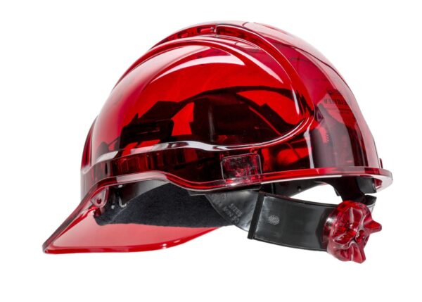 Elmetto da lavoro Peak View Ventilato Chiusura a Cremagliera PV60 - immagine 8