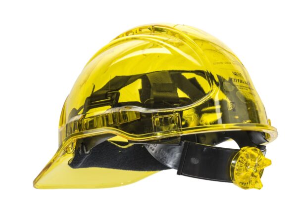 Elmetto da lavoro Peak View Ventilato Chiusura a Cremagliera PV60 - immagine 7