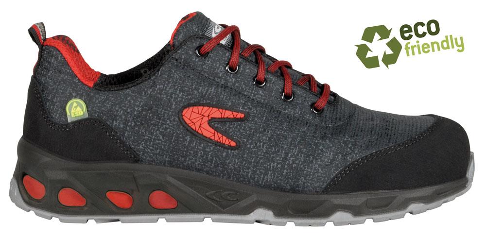 COFRA 73120-001.W36 Watt Black ESD S1 P SRC – Scarpe Antinfortunistiche In Tessuto Traspirante