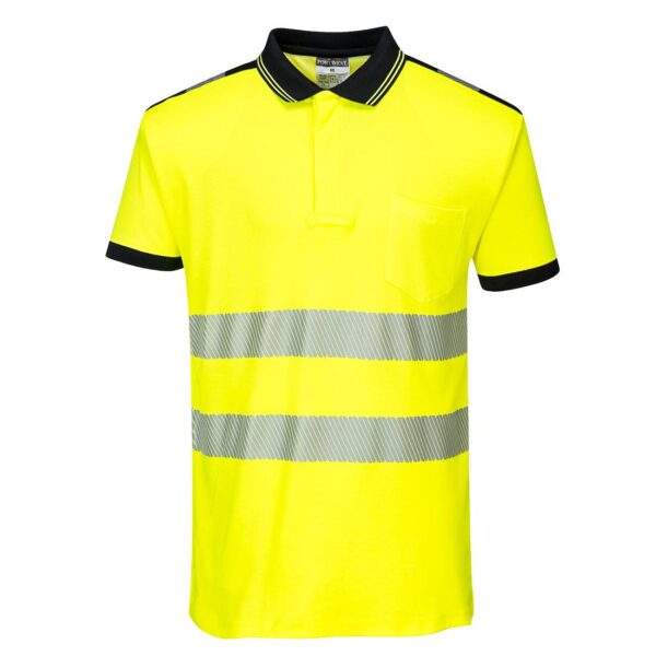 Polo manica corta PW3 Hi-Vis T180 - immagine 3