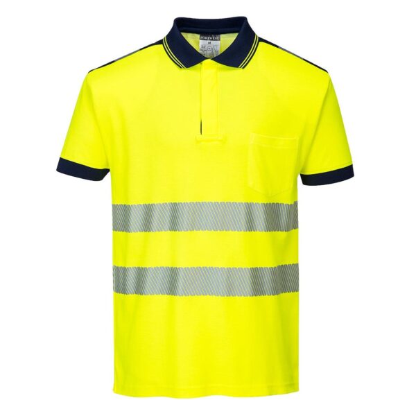 Polo manica corta PW3 Hi-Vis T180