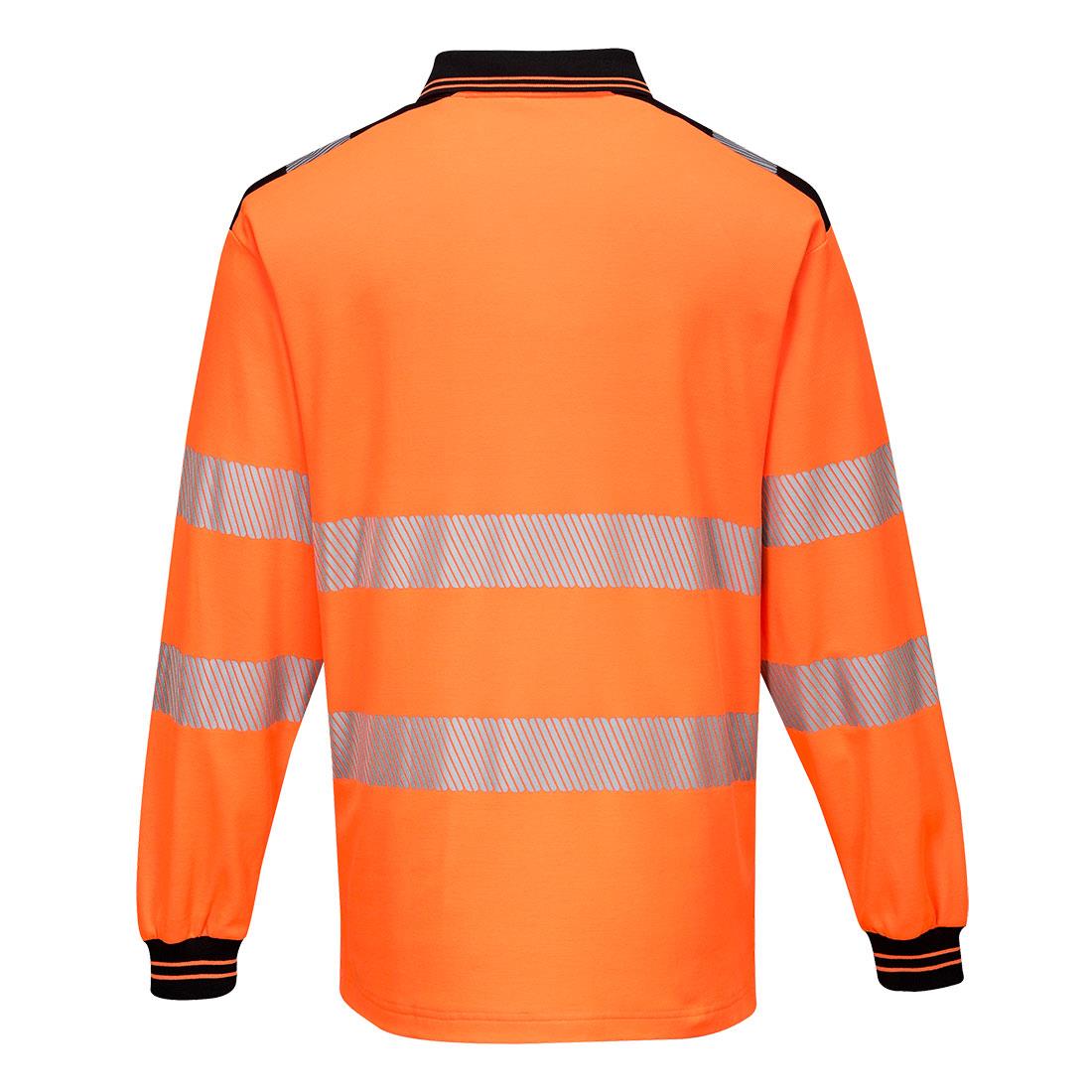 PW3 Polo manica lunga Hi-Vis T184 - immagine 5