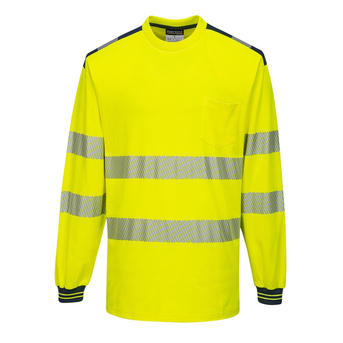 PW3 T-Shirt manica lunga Hi-Vis T185 - immagine 4