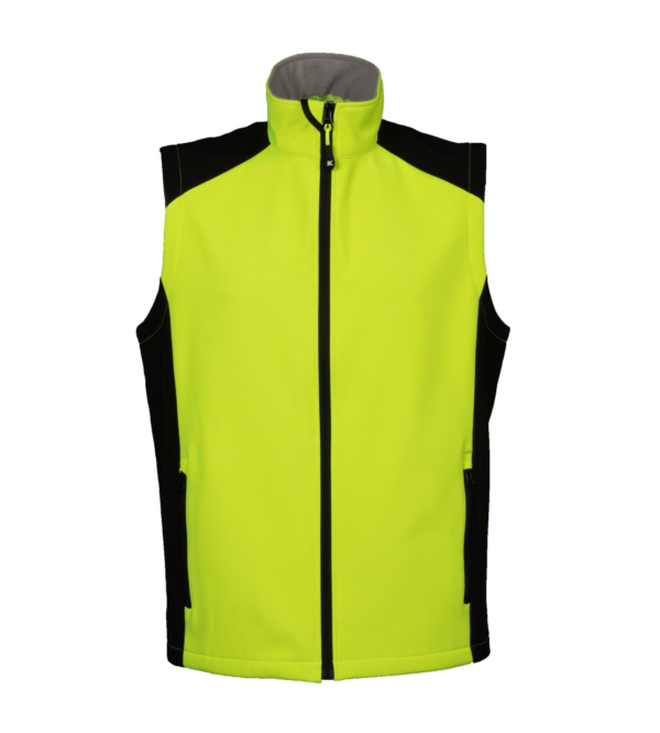 Gilet bicolore da lavoro in soft shell JRC modello CAMPIGLIO