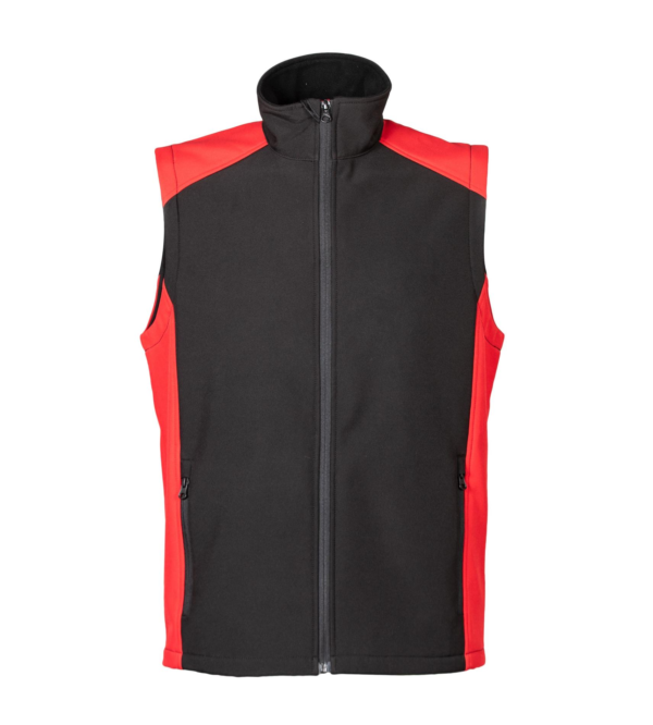 Gilet bicolore da lavoro in soft shell JRC modello CAMPIGLIO - immagine 7