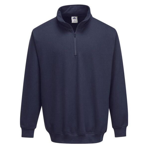 Felpa Sorrento Collo Zip B309