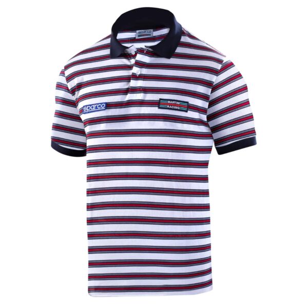 Polo uomo a righe Martini Racing - immagine 2
