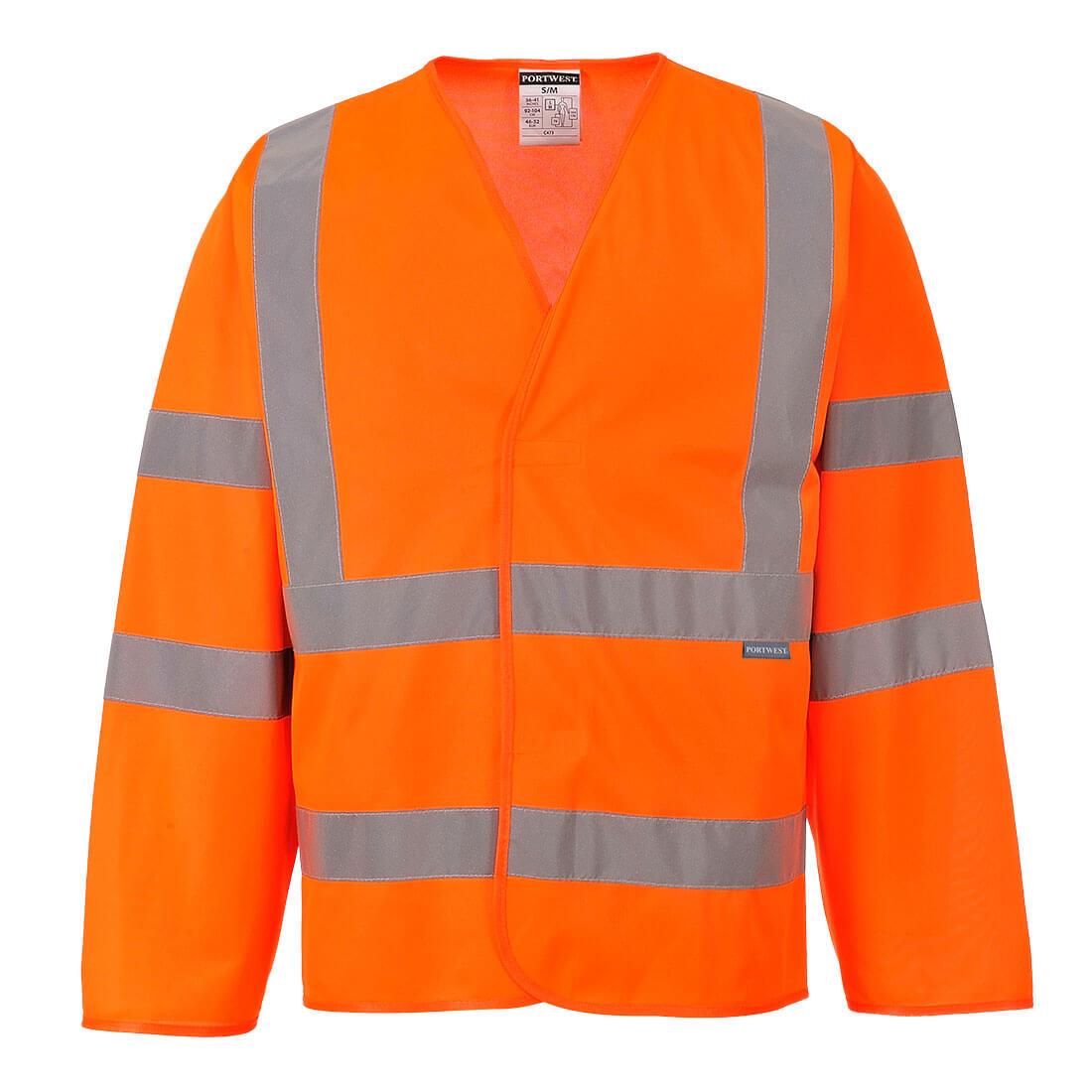 Giacca con due bande e bretelle Hi-Vis C473