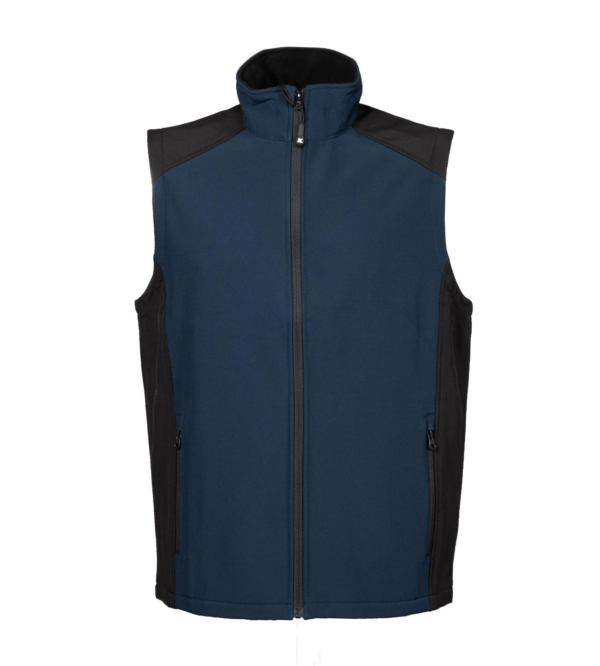 Gilet bicolore da lavoro in soft shell JRC modello CAMPIGLIO - immagine 2