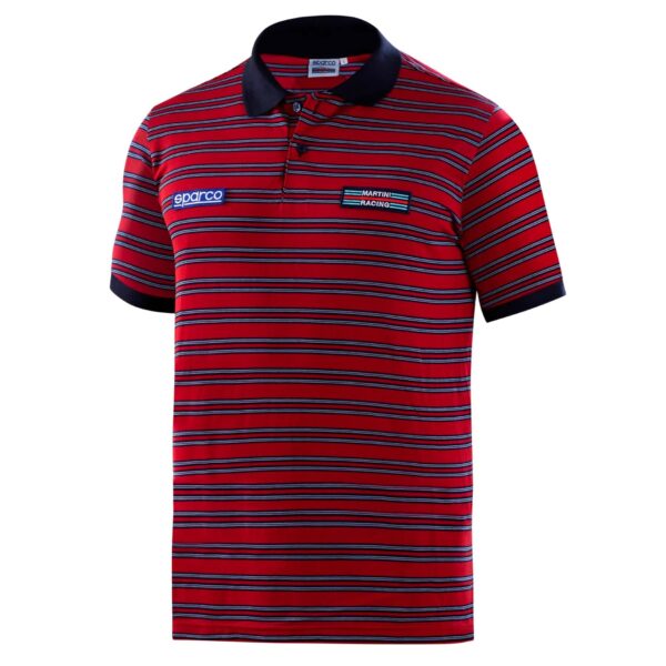 Polo uomo a righe Martini Racing