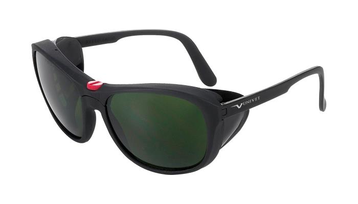 Occhiale Univet 566 per Saldatura Lenti Verdi 5