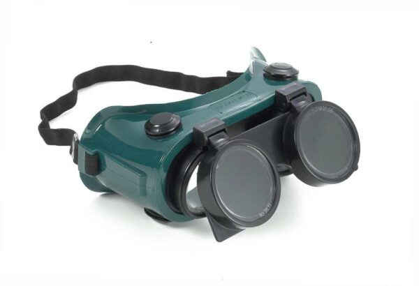 Occhiale Univet  603 a Maschera per Saldatura Lenti Verdi 5 - immagine 2