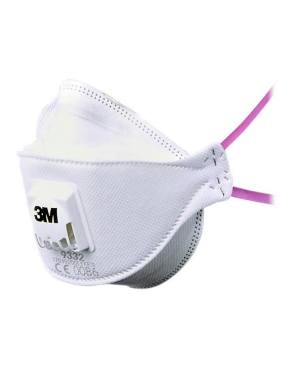 Respiratore Aura  3M 9332+ per polveri Classe FFP3 NR D con valvola