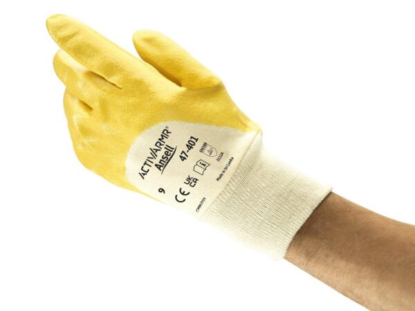Guanti Activarmr 47-401 Ansell noto come Nitrotough N230Y Confezione da 12 paia