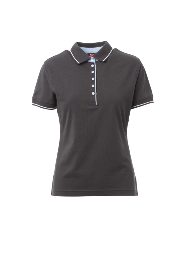 Polo donna sfiancata a manica corta Leeds - immagine 10