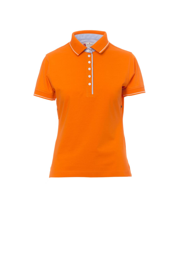 Polo donna sfiancata a manica corta Leeds - immagine 3