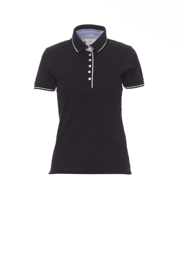 Polo donna sfiancata a manica corta Leeds - immagine 5