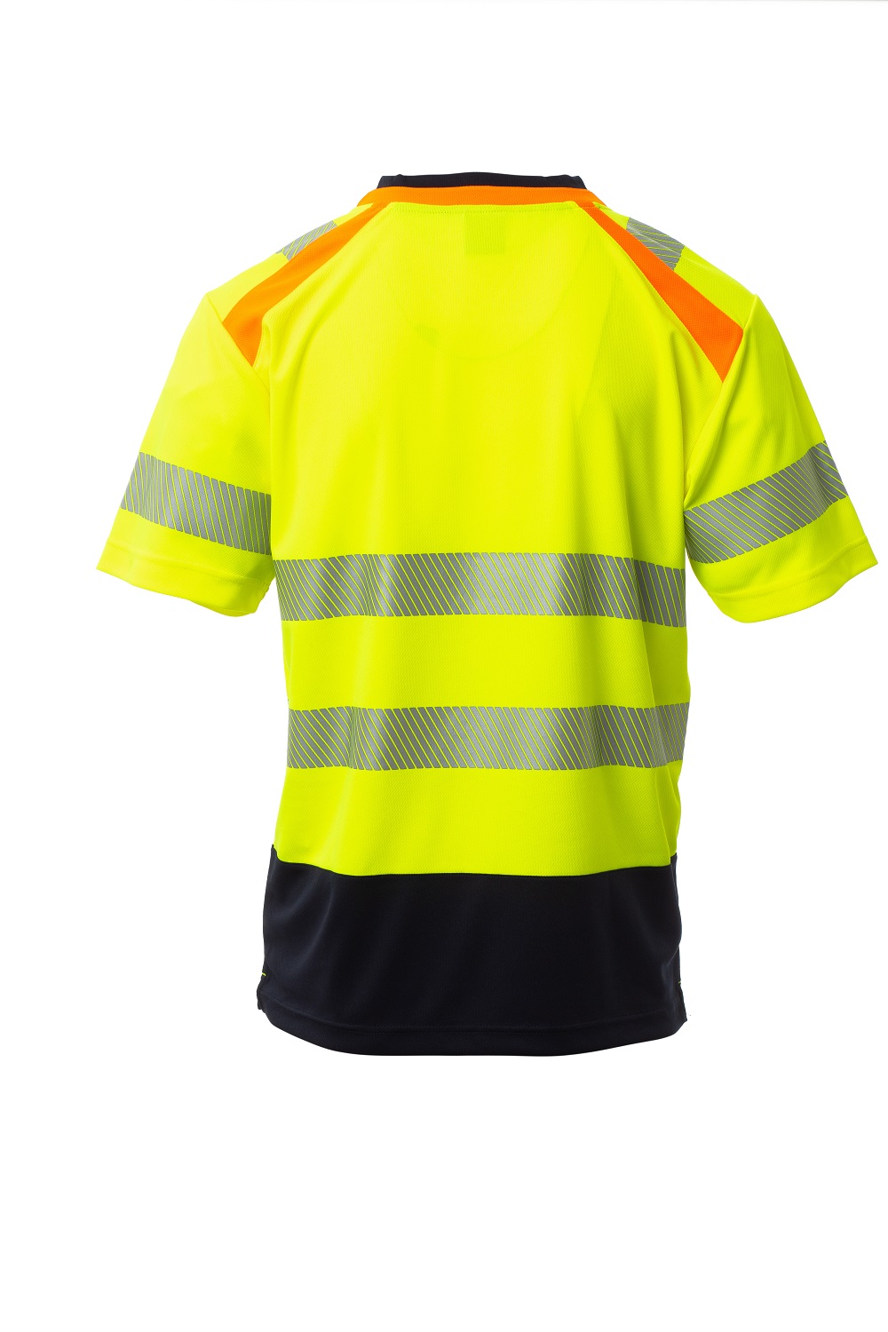 T-shirt a manica corta bicolore Alley - immagine 3